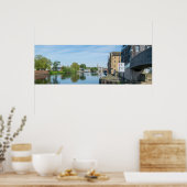 The Calder & Hebble Navigation, Wakefield Poster (Küche)