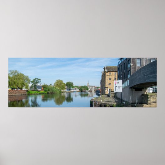 The Calder & Hebble Navigation, Wakefield Poster (Vorne)