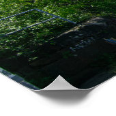 The Calder & Hebble Navigation, Wakefield Poster (Ecke)