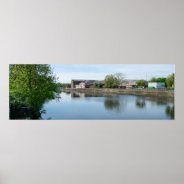 The Calder & Hebble Navigation, Wakefield Poster