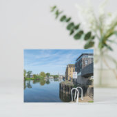 The Calder & Hebble Navigation, Wakefield Postkarte (Stehend Vorderseite)