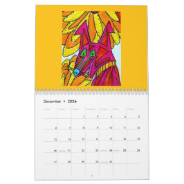The Calendar of Colorful Dogs Kalender