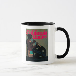 The California Limited Travel Poster Tasse