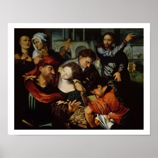 The Calling of St. Matthew Poster (Vorne)