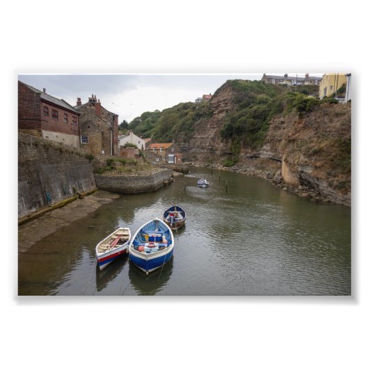 The Calm of Staithes Beck Fotodruck (Vorne)