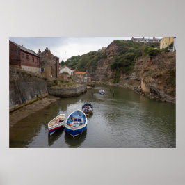 The Calm of Staithes Beck Poster