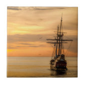 The Calm Sea - Galleon at Sail Fliese (Vorderseite)