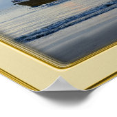 The Calm Sea - Galleons at Sail Poster (Ecke)