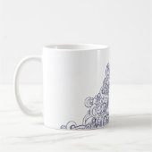 The Calm Within Chaos Kaffeetasse (Links)