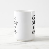 The Calmas O Te Calmo, handschriftlich Kaffeetasse (Mittel)