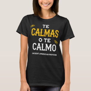 The Calmas O The Calmo Funny Lautsprecher Geschenk T-Shirt