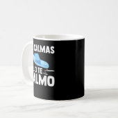 The Calmas O The Calmo Spanischer Lehrer Funny Spa Kaffeetasse (Vorderseite Links)