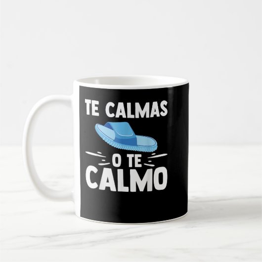 The Calmas O The Calmo Spanischer Lehrer Funny Spa Kaffeetasse (Links)