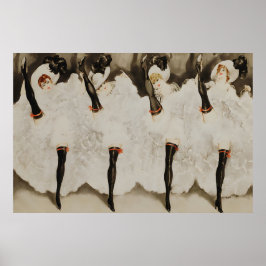 The Can" - Louis Icarts Art-Déco-Stil Poster