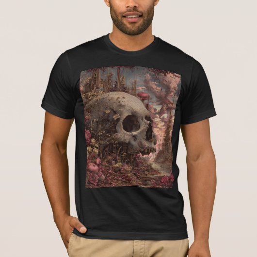 The Candy of Decay – Gothic Surrealist T-Shirt (Vorderseite)