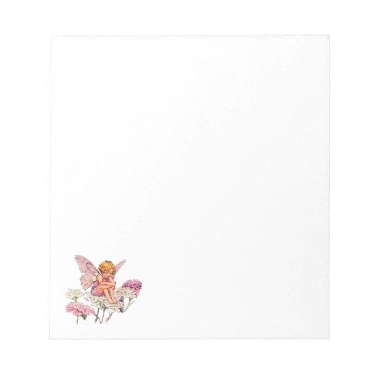 "The Candytuft Fairy" Notepad Notizblock (Vorderseite)