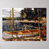 The Canoe, schöne Kunst von Tom Thomson, Poster (Vorne)