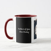 The Capricorn Lady: Sophisticated Two-Tone Mug Tasse (Links)