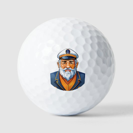 The captain of the ship golfball (Vorderseite)