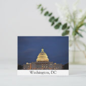 The Captiol in Washington, D.C. Postkarte (Stehend Vorderseite)