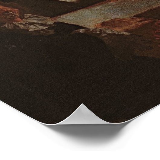 The Card Party Poster (Ecke)