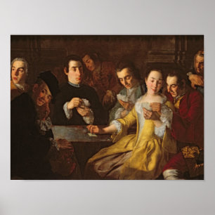 The Card Party Poster