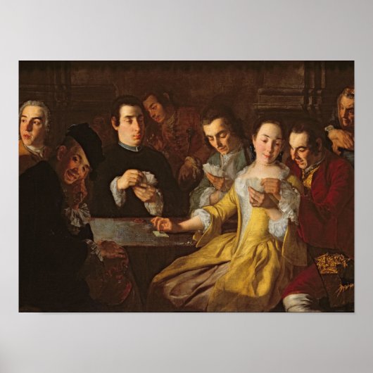 The Card Party Poster (Vorne)