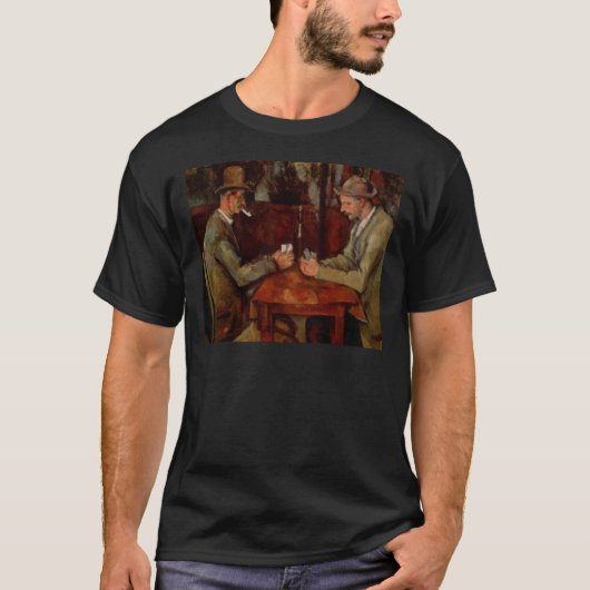 The Card Players, Claude Cezanne, T-Shirt (Vorderseite)