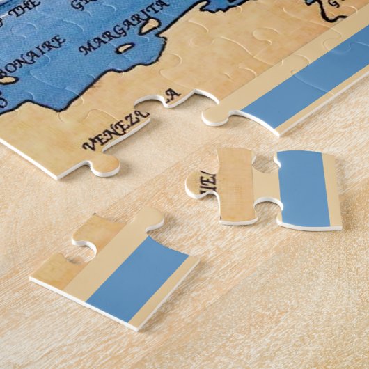 The Caribbean Map 11x14 Jigsaw Puzzle (Seite)
