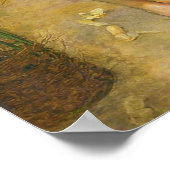 The Carpenter's Shop von John Everett Millais Poster (Ecke)