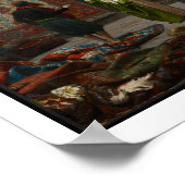 The Carpet Merchant, c.1887 (oil on canvas) Poster (Ecke)