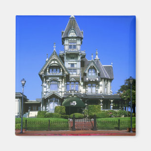 The Carson Mansion in Eureka, California Magnet