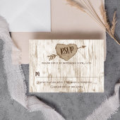 The Carved Heart Tree Wedding Collection UAWG RSVP Karte