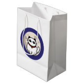 The Cat and The Moon 2025 Mittlere Geschenktüte (Rückseite Schrägansicht)