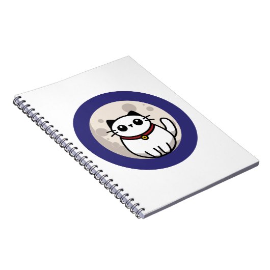 The Cat and The Moon 2025 Notizblock (Rechte Seite)