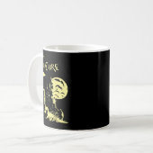 The Cat Gothic Retro Cat Lover Men Women Kids Kaffeetasse (Vorderseite Links)
