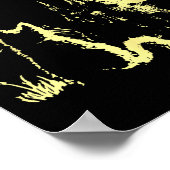 The Cat Gothic Retro Cat Lover Men Women Kids  Poster (Ecke)