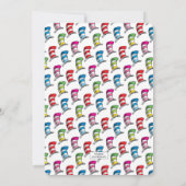 The Cat in the Hat Shower Einladung (Rückseite)