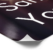 The Cat Lady (Customizable) Poster (Ecke)