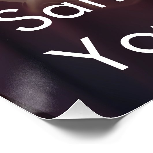 The Cat Lady (Customizable) Poster (Ecke)