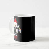 The Cat Mom Claus Christmas Matching Pajama Men Wo Kaffeetasse (Vorderseite Links)