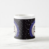The Cat on the Moon Mug Tasse (Mittel)