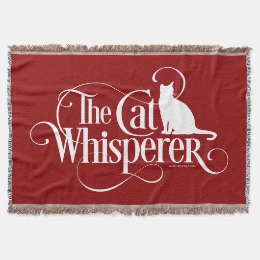 The Cat Whisperer Decke (Vorderseite)