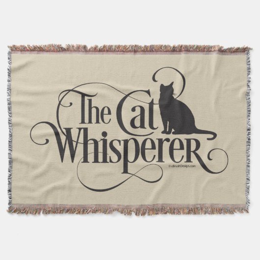The Cat Whisperer Decke (Vorderseite)