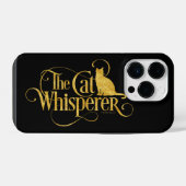 The Cat Whisperer iPhone Hülle (Rückseite (Horizontal))