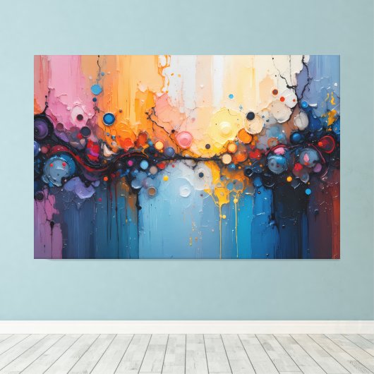 The Catalyst’s Horizon Leinwanddruck (Insitu (Holzboden))