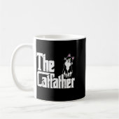 The Catfather Funny Kitten Cat Dad Fur Papa Daddy Kaffeetasse (Links)