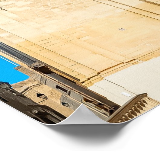 🏰The Cathedral of Gozo Poster (Ecke)