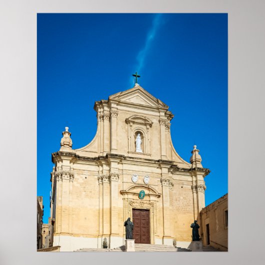 🏰The Cathedral of Gozo Poster (Vorne)