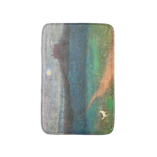 The Cat's Midnight Journey Badematte (Vorderseite Vertikal)